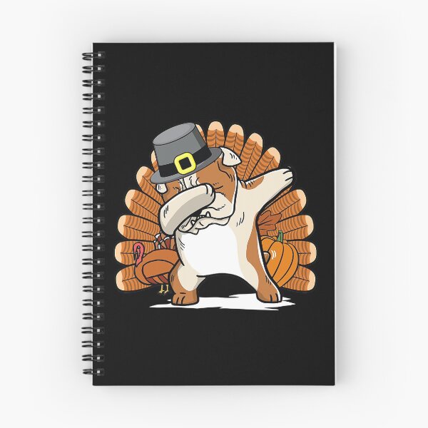Item preview, Funny Dabbing English Bulldog Thanksgiving designed and sold by RorenSteven.