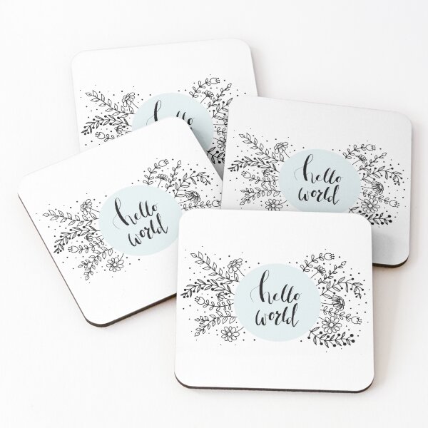 Item preview, Hello world designed and sold by old-ufo.