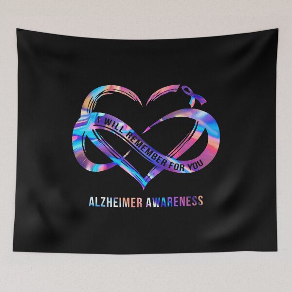 Item preview, I Will Remember For You Alzheimer Awareness designed and sold by shlebah.