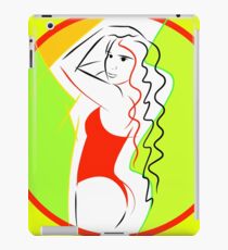 Vector Girl iPad Case/Skin