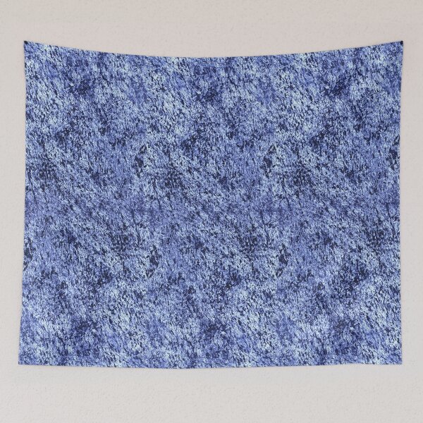 Item preview, Abstract Blue Ink Texture Art Pattern designed and sold by Wiggly Lines.
