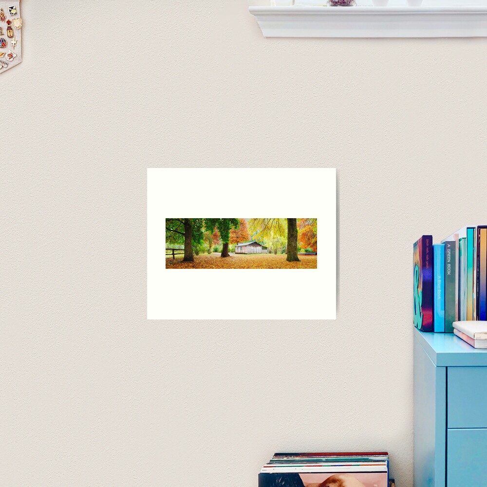 Pickerings Hut, Howqua Hills, Victoria, Australia Art Print