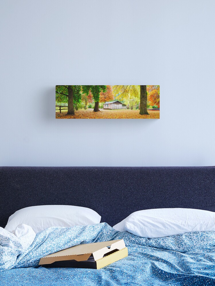 Thumbnail 2 of 3, Canvas Print, Pickerings Hut, Howqua Hills, Victoria, Australia designed and sold by Chockstone.