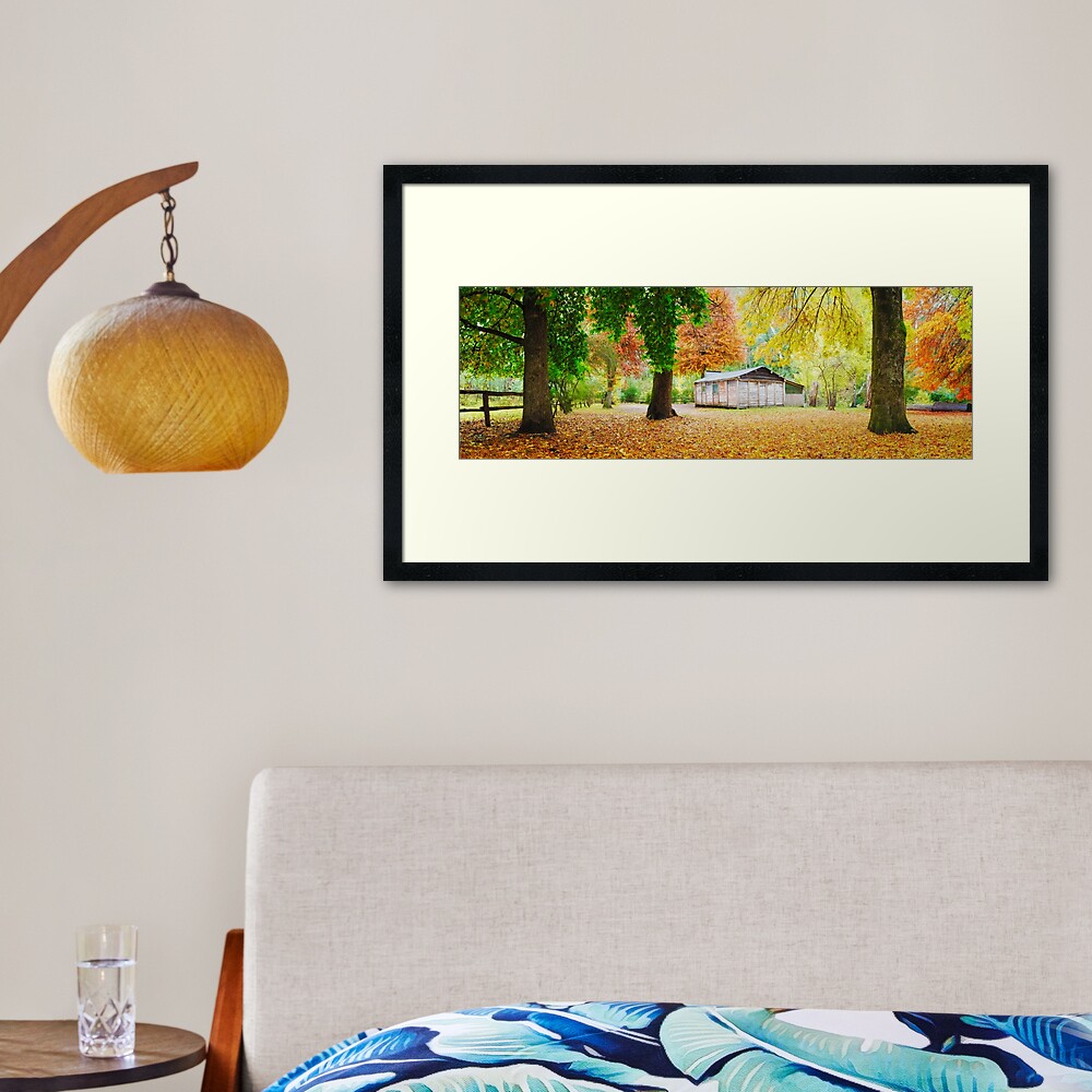 Pickerings Hut, Howqua Hills, Victoria, Australia Framed Art Print