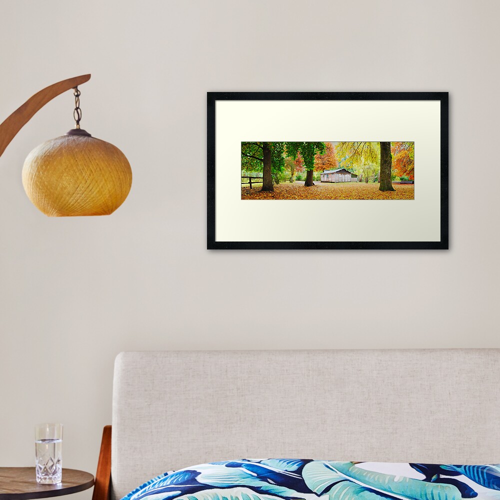 Pickerings Hut, Howqua Hills, Victoria, Australia Framed Art Print