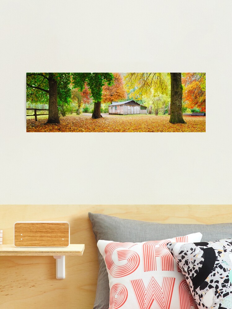 Thumbnail 2 of 3, Photographic Print, Pickerings Hut, Howqua Hills, Victoria, Australia designed and sold by Chockstone.
