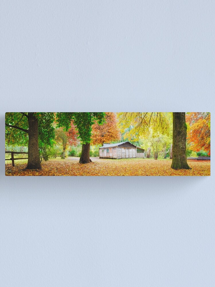 Thumbnail 1 of 3, Canvas Print, Pickerings Hut, Howqua Hills, Victoria, Australia designed and sold by Chockstone.