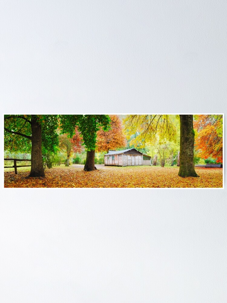 Thumbnail 1 of 3, Poster, Pickerings Hut, Howqua Hills, Victoria, Australia designed and sold by Chockstone.