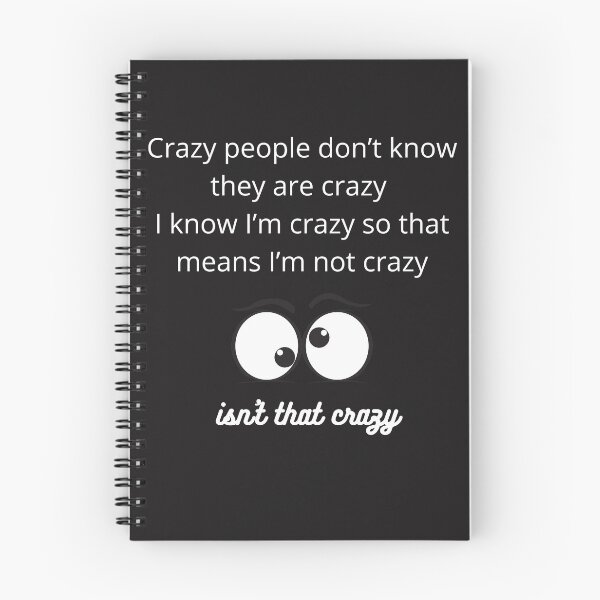 Item preview, Who’s crazy? Not me designed and sold by Teddybear-2021.