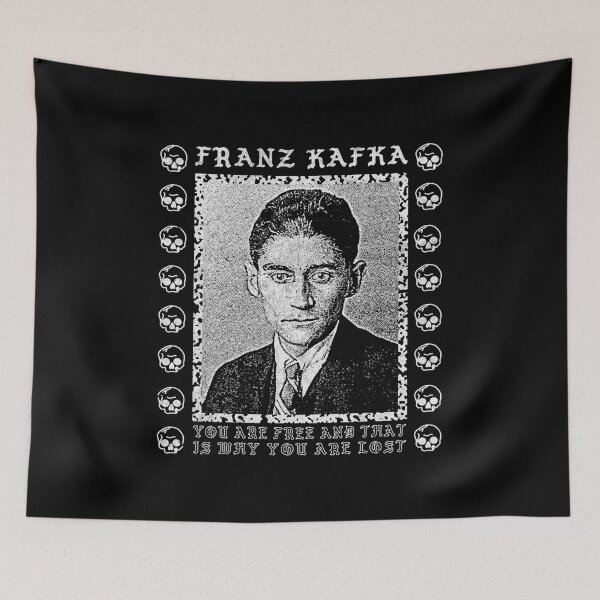 Aperçu de l'œuvre Franz Kafka /// Vintage Style Original Punksthetic Design  créée et vendue par AestheticNow.