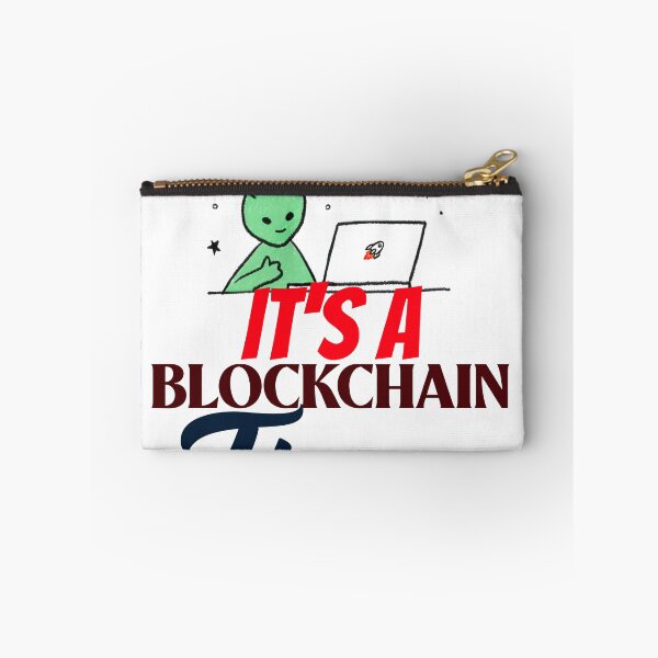 Artikelvorschau, Web 3.0 – Es ist eine Blockchain-Sache (mit lustigem UFO-Alien) entworfen und verkauft von Cryptotease.