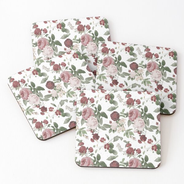 Item preview, pretty floral face mask  designed and sold by -DEEWOLF-.