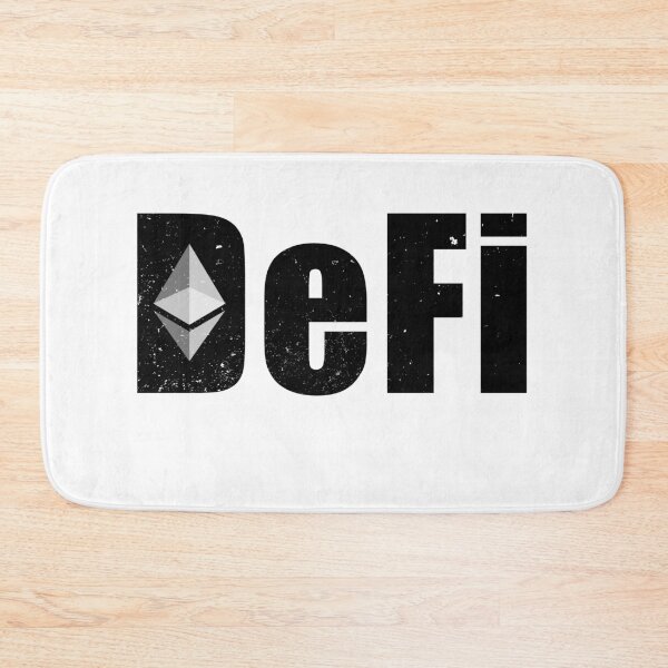 Item preview, Ethereum DeFi Decentralized Finance Bitcoin Crypto Black designed and sold by johnta17.