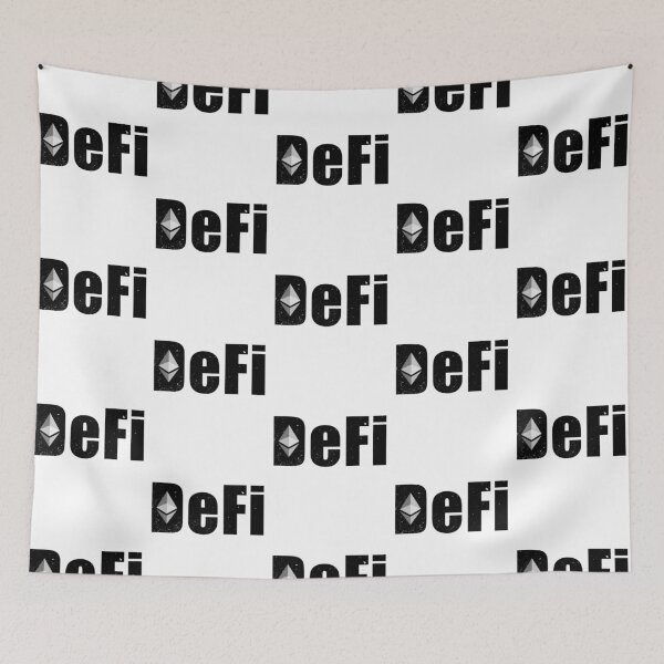 Item preview, Ethereum DeFi Decentralized Finance Bitcoin Crypto Black designed and sold by johnta17.