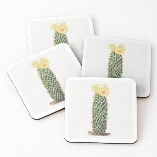 Item preview, Hedgehog Cactus (Mammillaria Erecta) from Iconographie descriptive des cactées by Charles Antoine Lemaire designed and sold by two peas in a pod.
