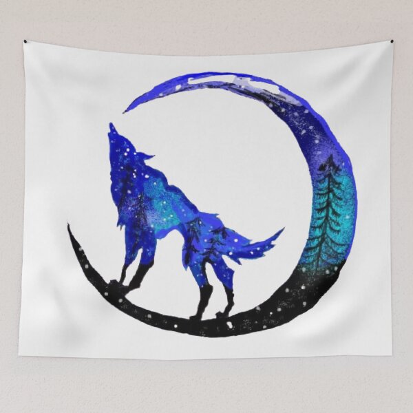 Item preview, Night wolf designed and sold by wolvoo.