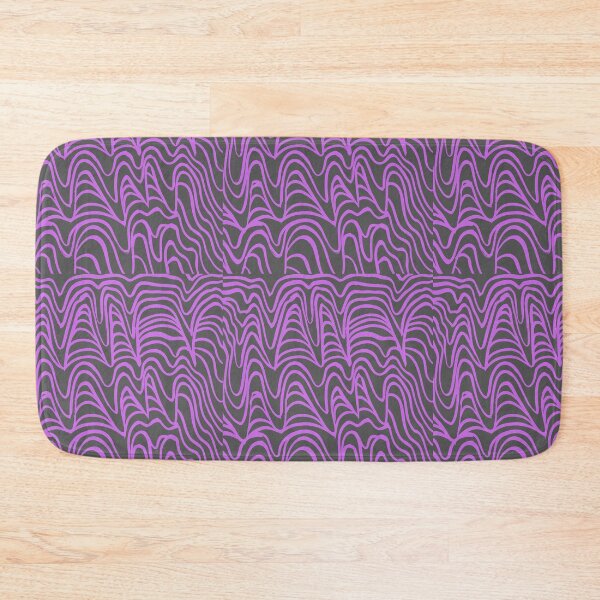 Item preview, Purple Wavy Lines Pattern designed and sold by CherryDamzel.