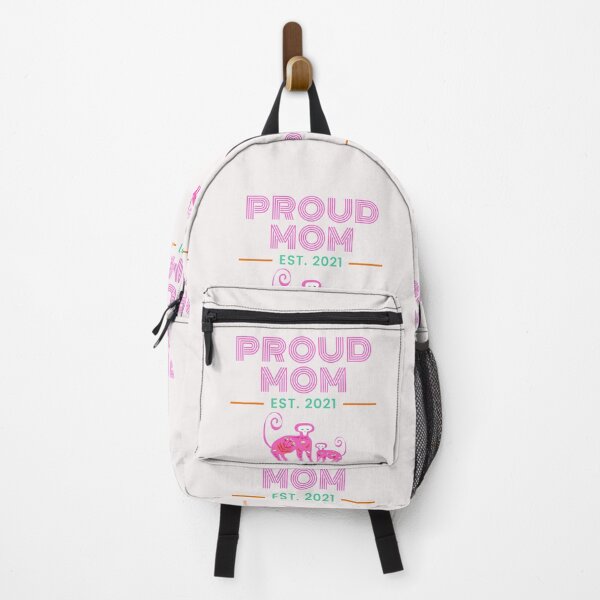 Item preview, Hand drawn mother monkey and baby monkey together in cute flat style-Proud Mom Parenting Lifestyle  designed and sold by Red-ElYoubi.
