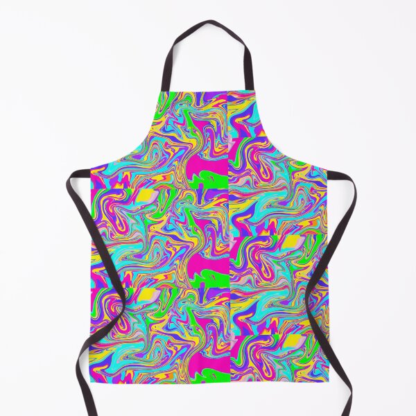 Item preview, Colourful trippy swirl patterns designed and sold by GirlofRandom.