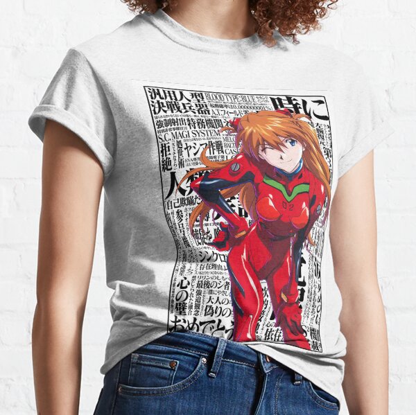 Asuka Langley Neon Genesis Evangelion T-shirt classique