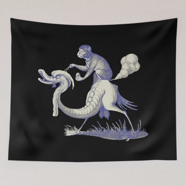 Item preview, Monkey Ridin' Around  designed and sold by hojhojart.