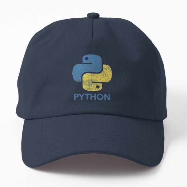 Retro Python Programmer Dad Hat