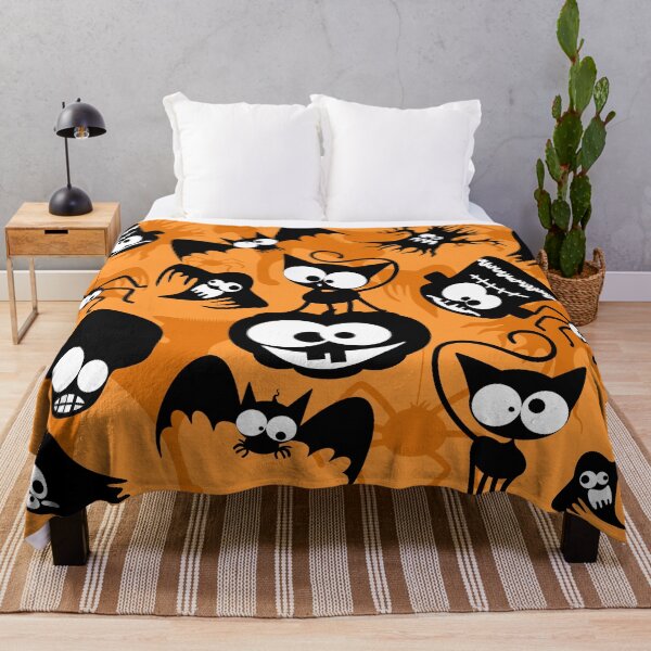 Item preview, Halloween Fun and Creepy Cute Characters Pattern designed and sold by BluedarkArt.