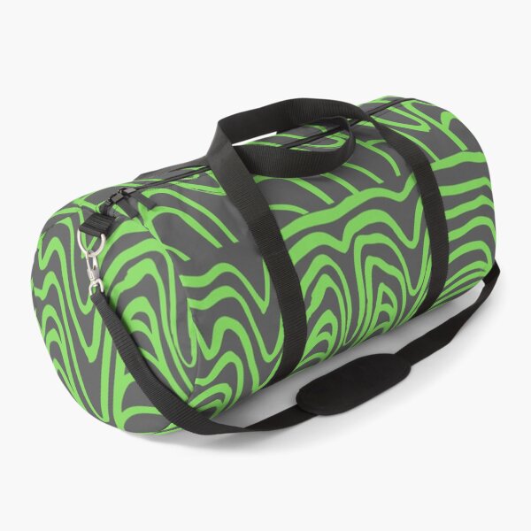Item preview, Green Wavy Lines Pattern designed and sold by CherryDamzel.