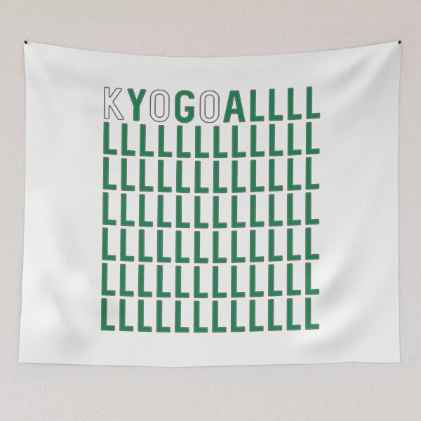 Item preview, KYOGOAL, Glasgow Celtic Football Club Green and White Text Design designed and sold by MacPean.