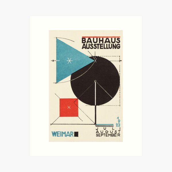Aperçu de l'œuvre Bauhaus Ausstellung 1923 créée et vendue par KTmS.