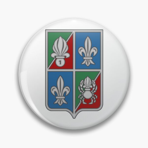 Item preview, French Foreign Legion Amphibious Unit Badge designed and sold by sirglennbo.