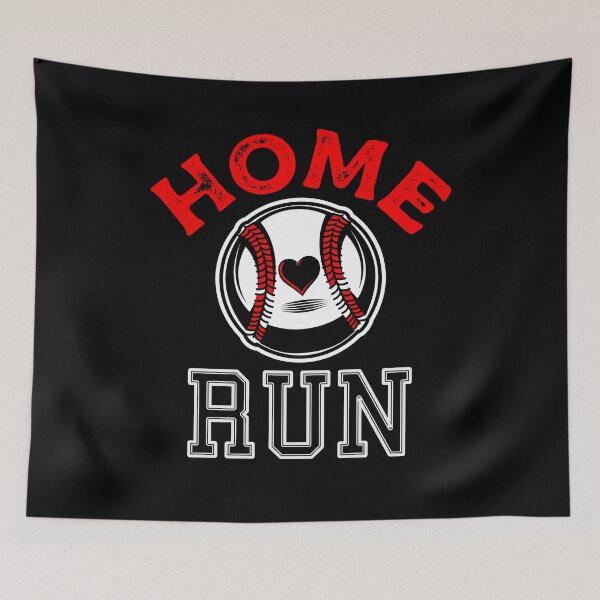 Item preview, Home Run - Baseball Lovers (Dark) designed and sold by the-krisney-way.