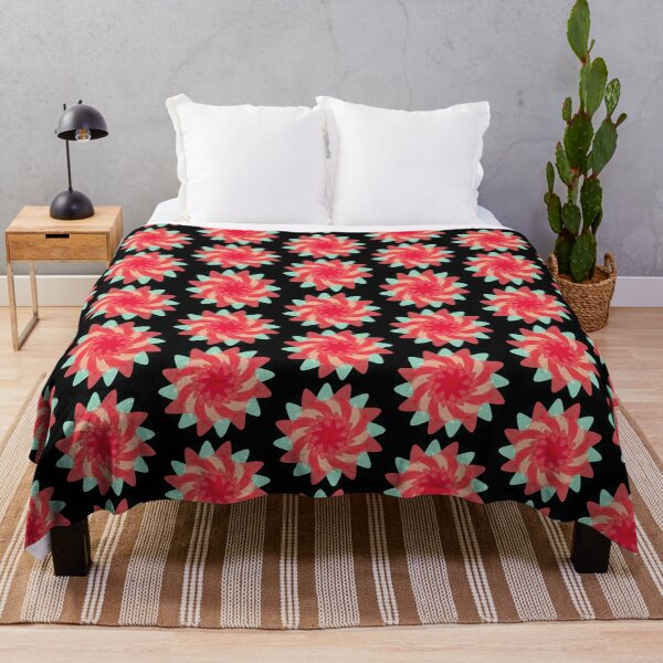 Item preview, Red and Green Flower designed and sold by tomjstone.