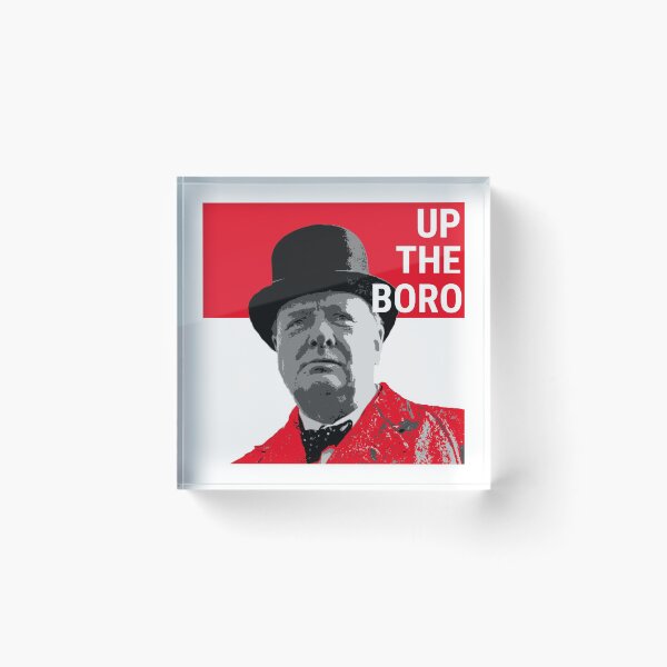 Item preview, Winston Churchill UP THE BORO 1 designed and sold by Logo-A-GoGo.
