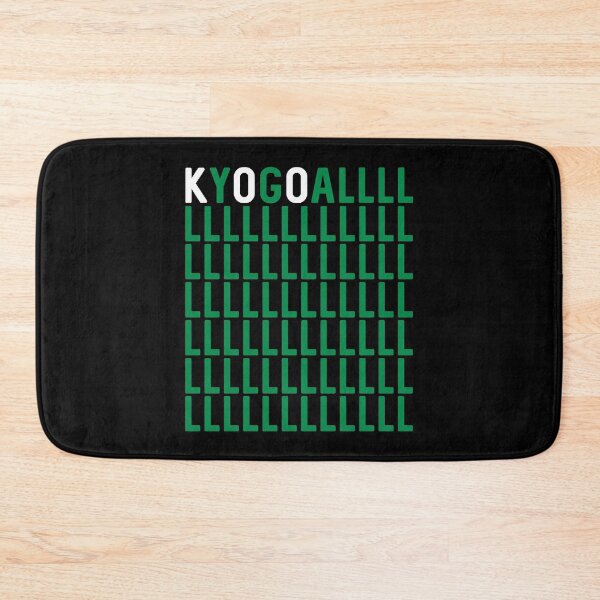 Item preview, KYOGOAL, Glasgow Celtic Football Club Green and White Text Design designed and sold by MacPean.