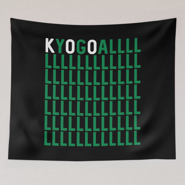 Item preview, KYOGOAL, Glasgow Celtic Football Club Green and White Text Design designed and sold by MacPean.