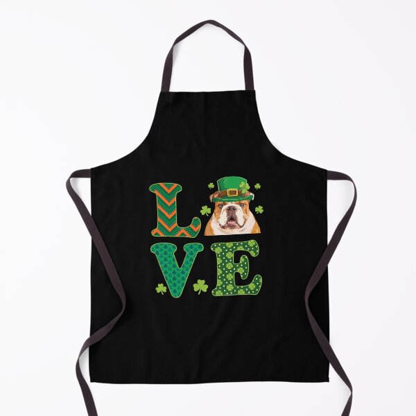 Item preview, I Love My English Bulldog St Patricks Day Dog Lover designed and sold by RorenSteven.
