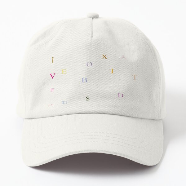 ALPHABET ART Dad Hat