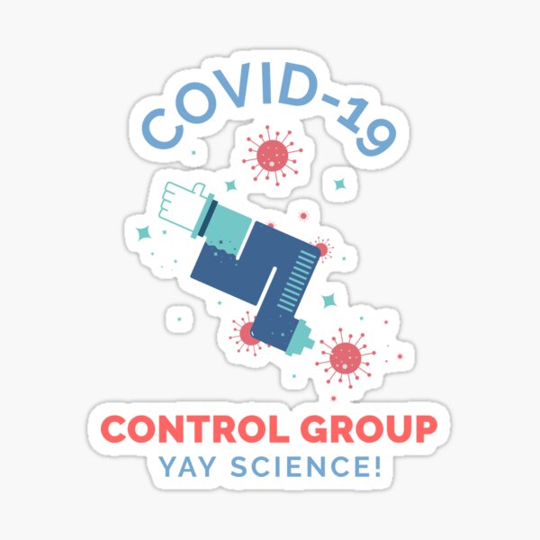 COVID-19 Control Group Sticker