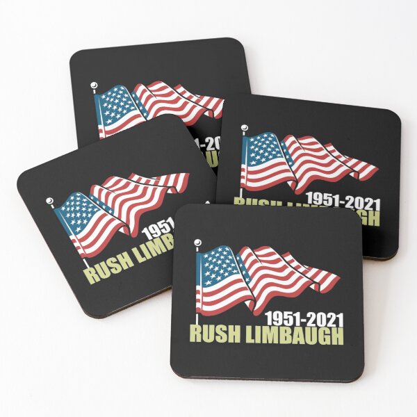 Item preview,  Rush Lim Baugh Conservative Patriot 19 T-ShirtRush Lim-baugh conservative patriot, 1951 - 2021  designed and sold by TheUmbrrella.