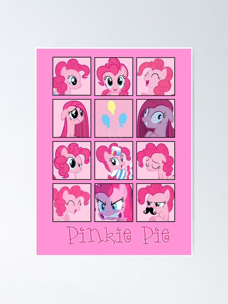 Faces of Pinkie Pie\