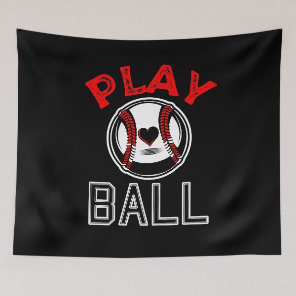 Item preview, Play Ball - Baseball Lovers (Dark) designed and sold by the-krisney-way.