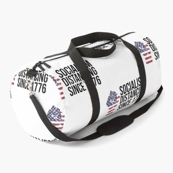Item preview, Socialism Distancing T-ShirtSocialism Distancing since 1776 - Flag Fist Grunge designed and sold by TheUmbrrella.