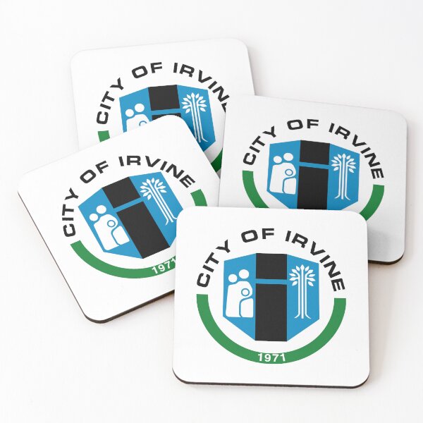 Item preview, Irvine, California Flag Decal designed and sold by Decal Mania.