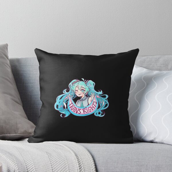 Artikelvorschau, Trans Rights T-Shirtmiku sagt Trans-Rechte! entworfen und verkauft von OrborneAlice96.