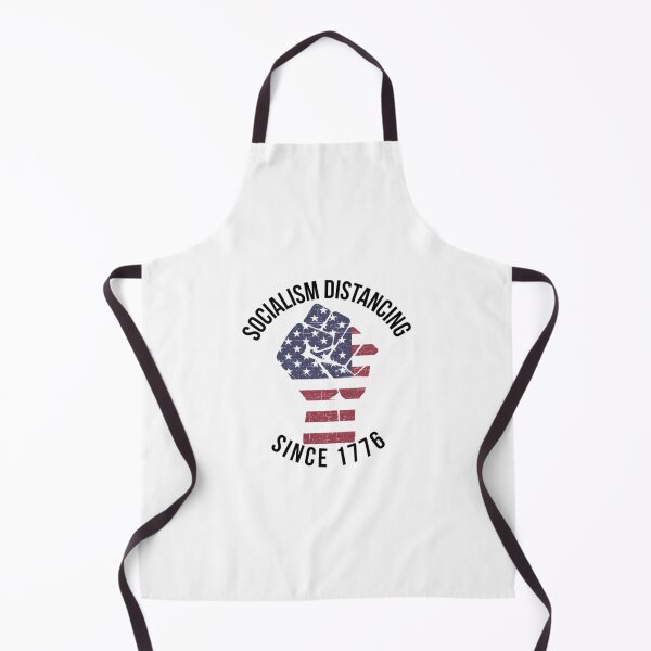 Item preview, Socialism Distancing T-ShirtSocialism Distancing since 1776 - Flag Fist  designed and sold by TheUmbrrella.