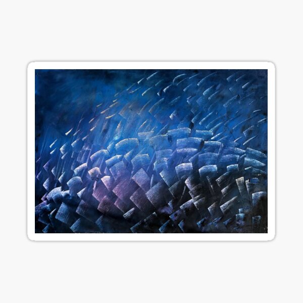 Meteor Shower Sticker