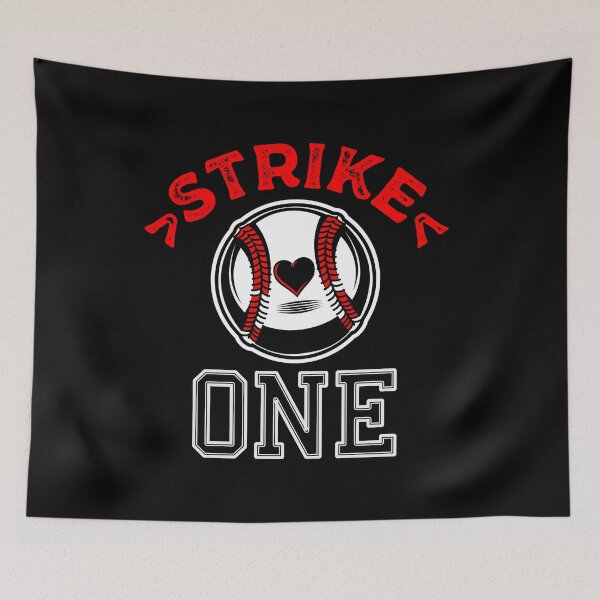 Item preview, Strike One - Baseball Lovers (Dark) designed and sold by the-krisney-way.