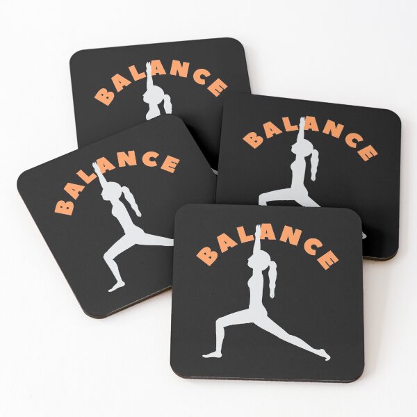 Item preview, Yoga Balance GYM T-Shirt Cool Design Tee designed and sold by LJ4EVER.