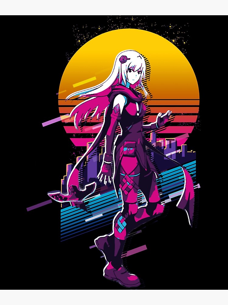 Kasane Scarlet Nexus Poster For Sale By Hortonmar Redbubble   Flat,750x,075,f Pad,750x1000,f8f8f8 